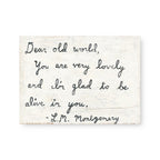 Dear Old World Art Tile Collection