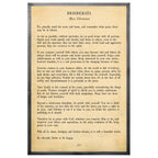 Desiderata Art Print - Grey Wood