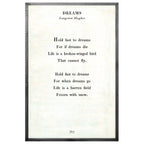 Dreams Art Print - Grey Wood