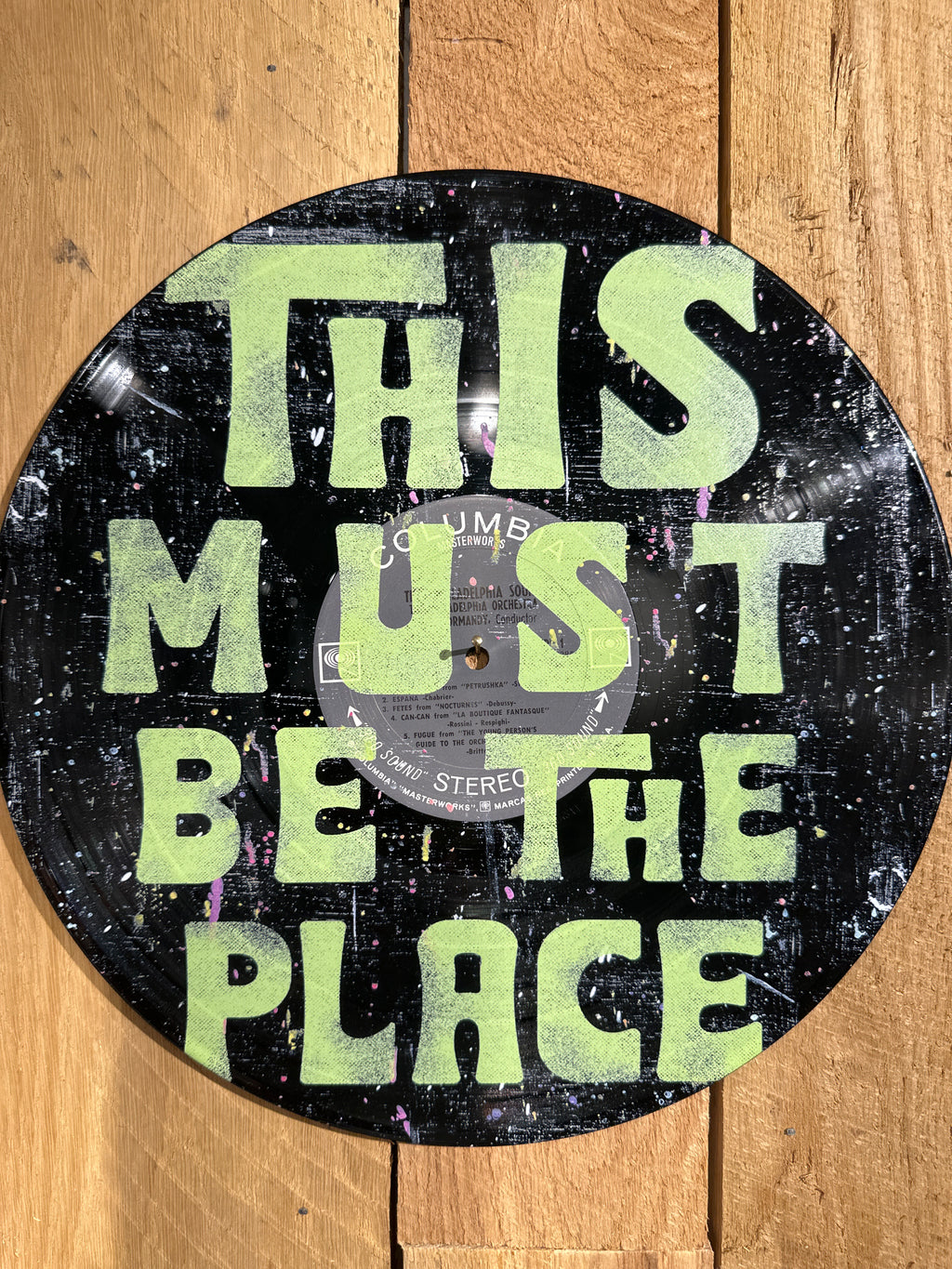 This Must Be The Place Vinyl Record