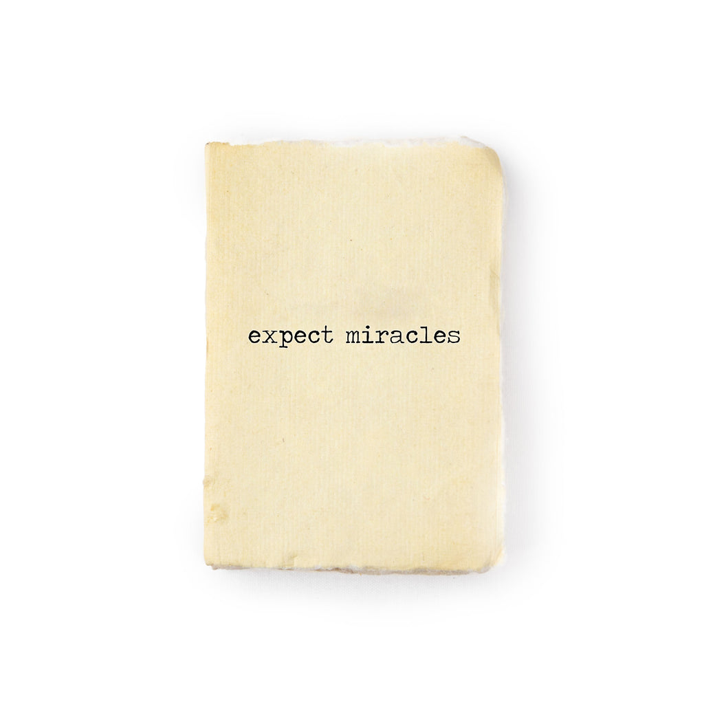 Small Deckled Edge Notebooks