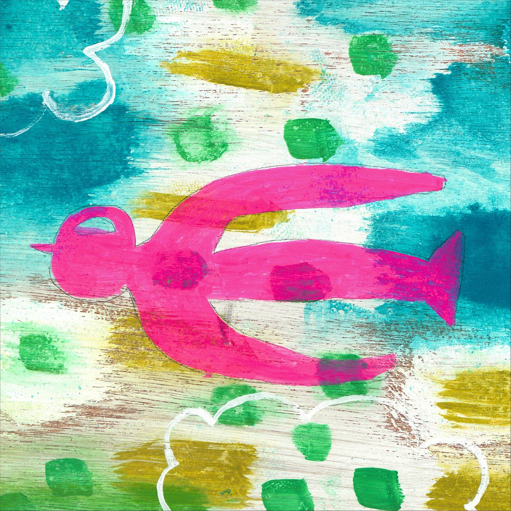 Floating Birds Art Print