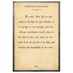 Frederick Buechner Art Print - Book Collection