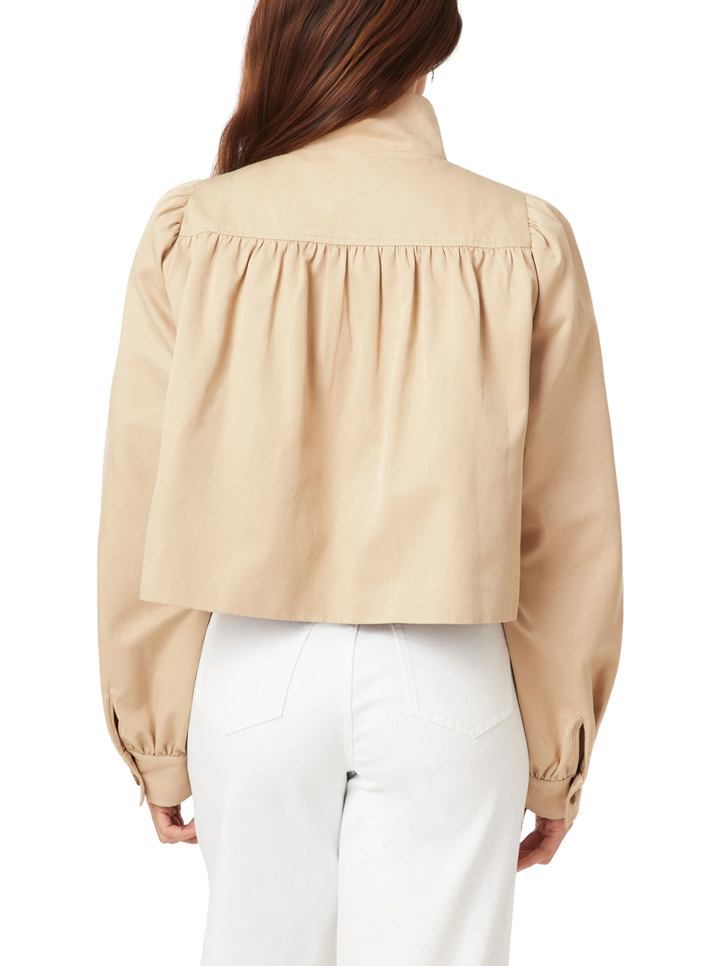 Cropped Swing Jacket