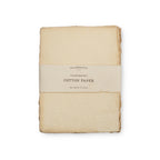 6"x8" Handmade Cotton Paper Bundle - Flax