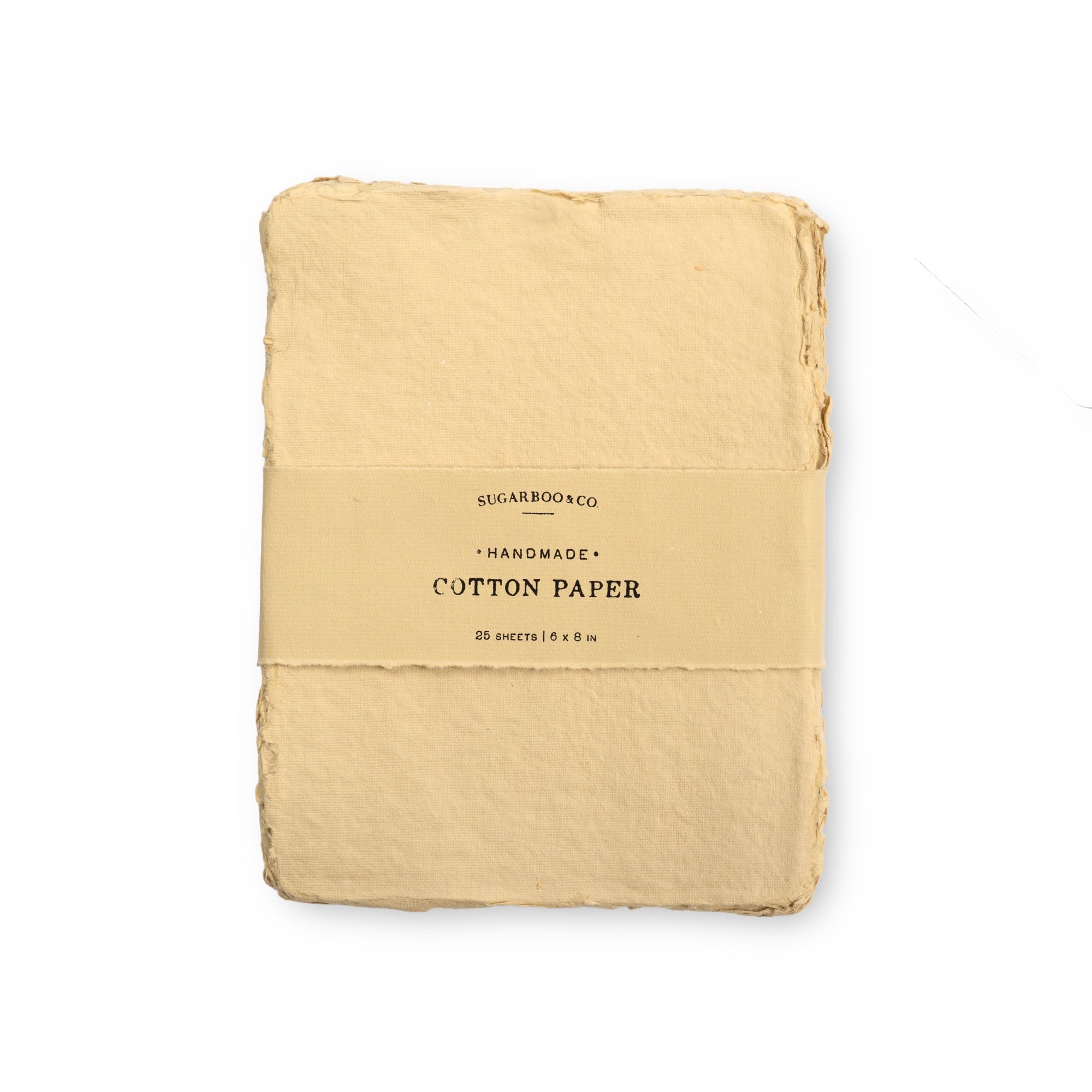 6"x8" Handmade Cotton Paper Bundle - Oat