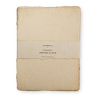 10"x13" Handmade Cotton Paper Bundle - Flax