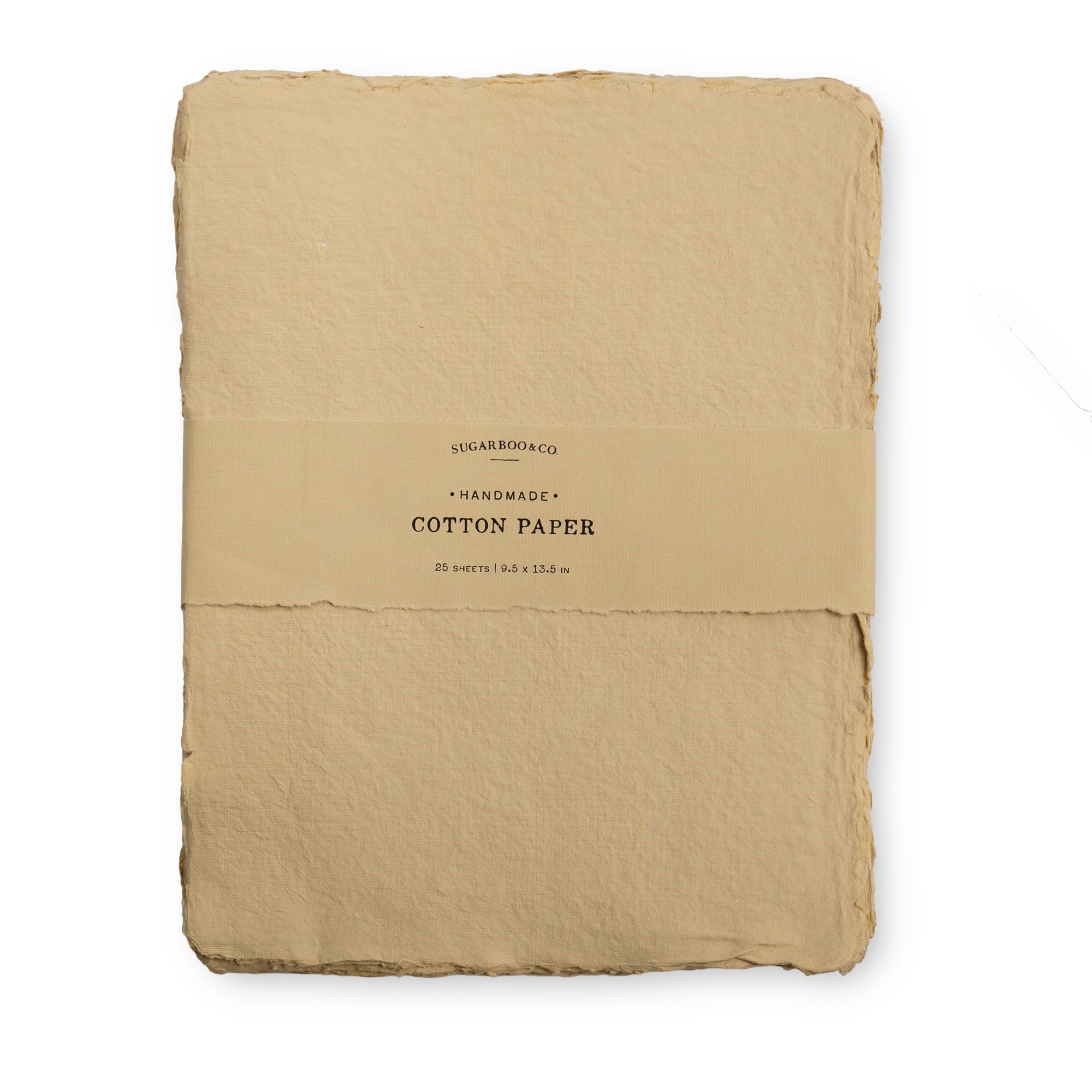 10"x13" Handmade Cotton Paper Bundle - Oat