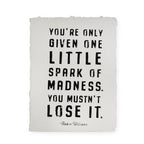 You're Only Given Handmade Paper Print- 12"x16" Robin Williams