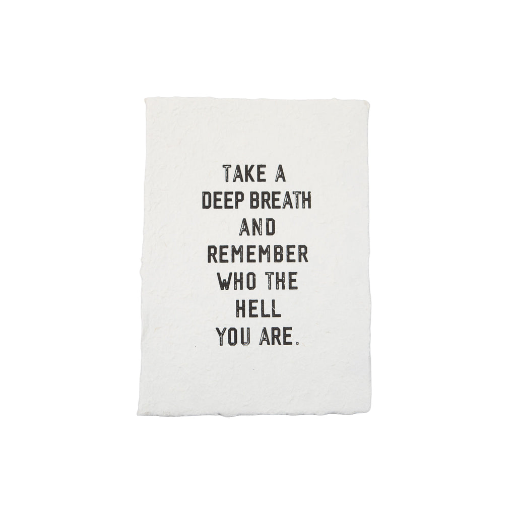 Handmade Paper Prints