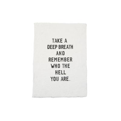 Handmade Paper Prints