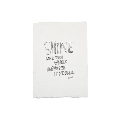 Handmade Paper Prints