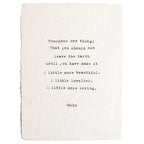Handmade Paper Prints