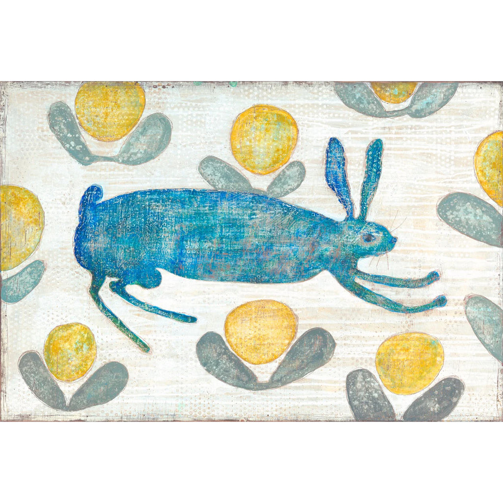 Happy Hare Art Print