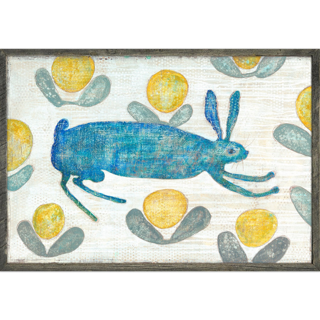 Happy Hare Art Print