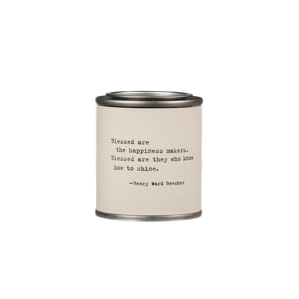 Blessed Are The Happiness Makers Shine Candle