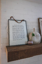 Handmade Paper Print - May Today There Be Peace Within - 12”x16