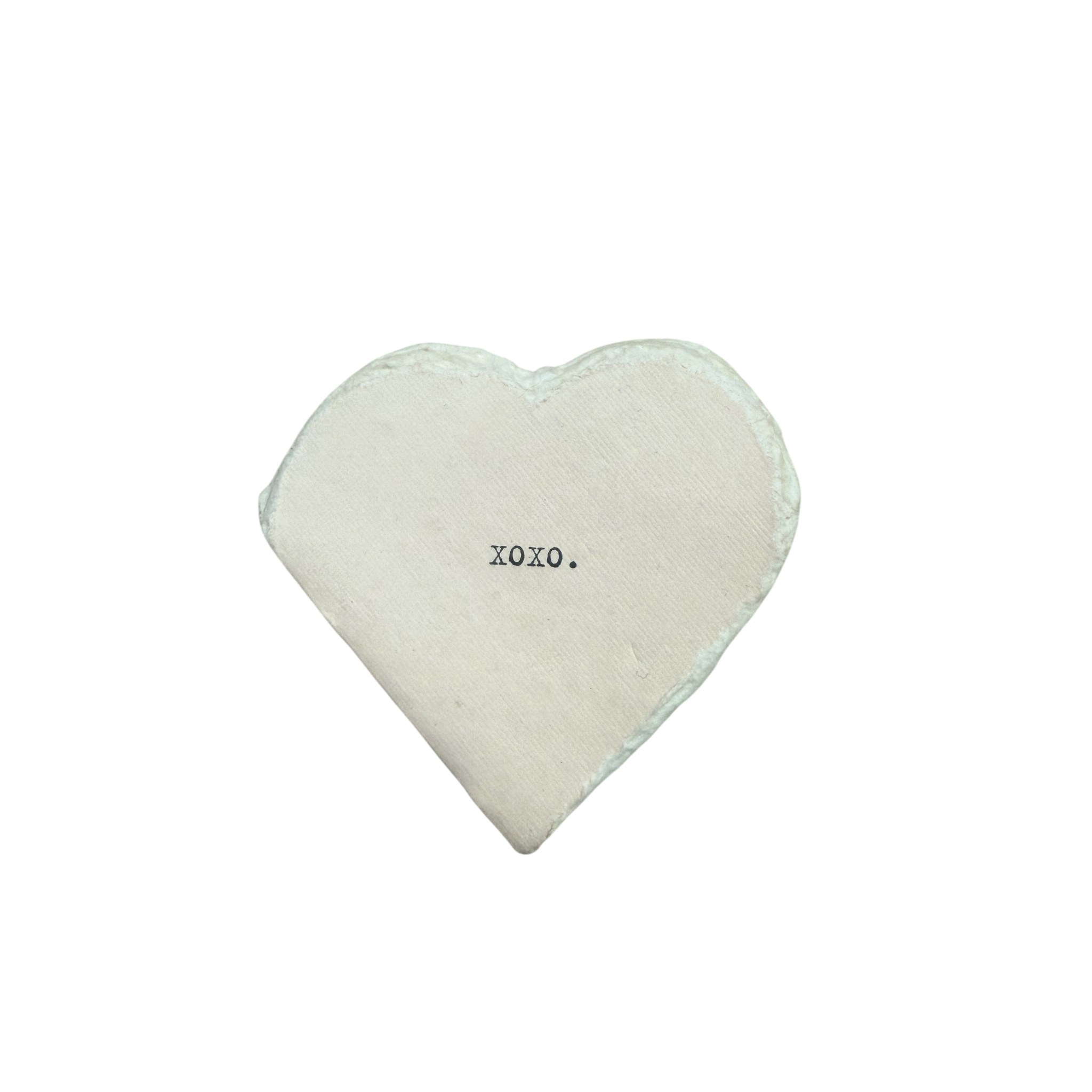 Deckled Edge Little Heart Book