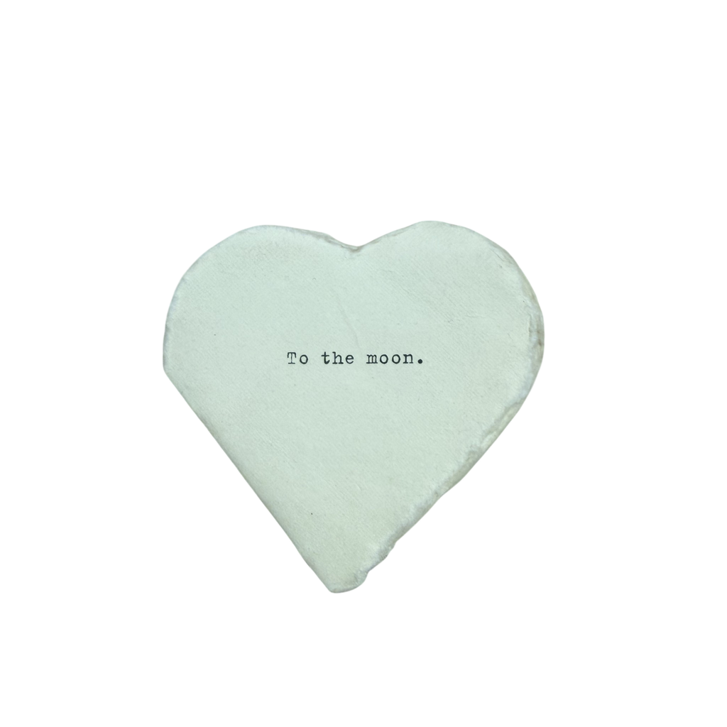 Deckled Edge Little Heart Book