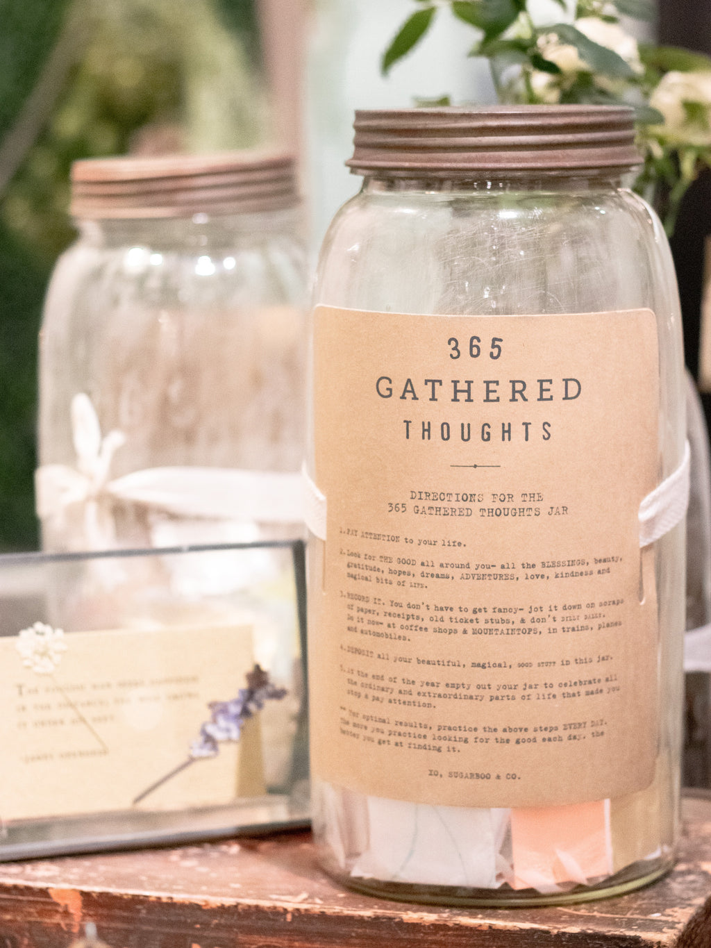 Gathered Thoughts Jar