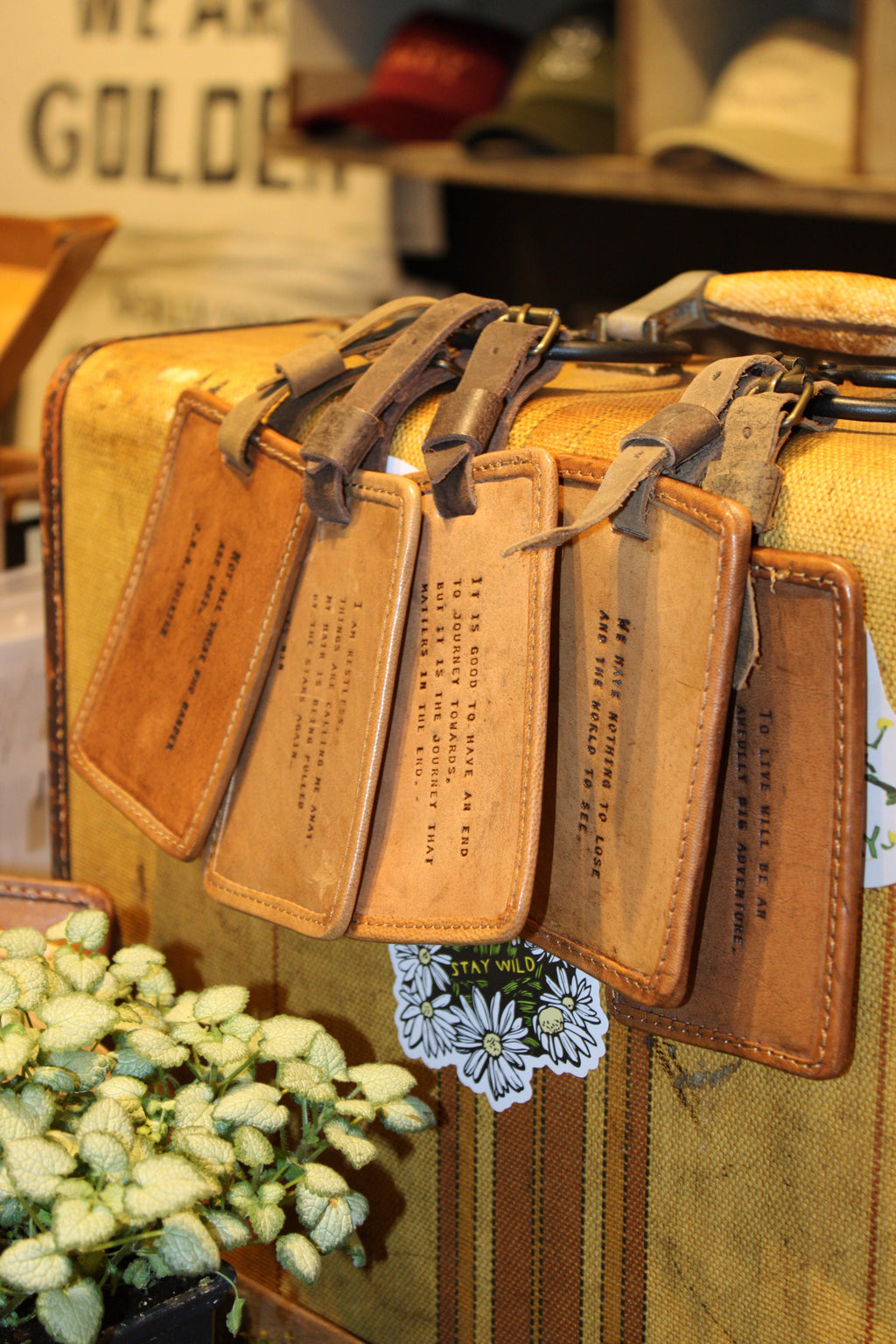 Leather Luggage Tags
