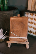 All That Is Gold Signature Leather Journal - Maple