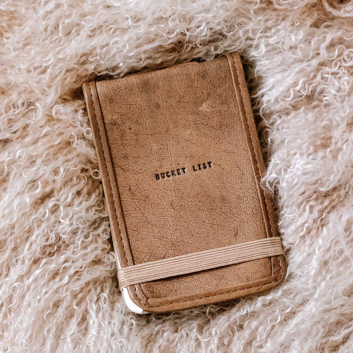 Mini Signature Leather Journals - Maple