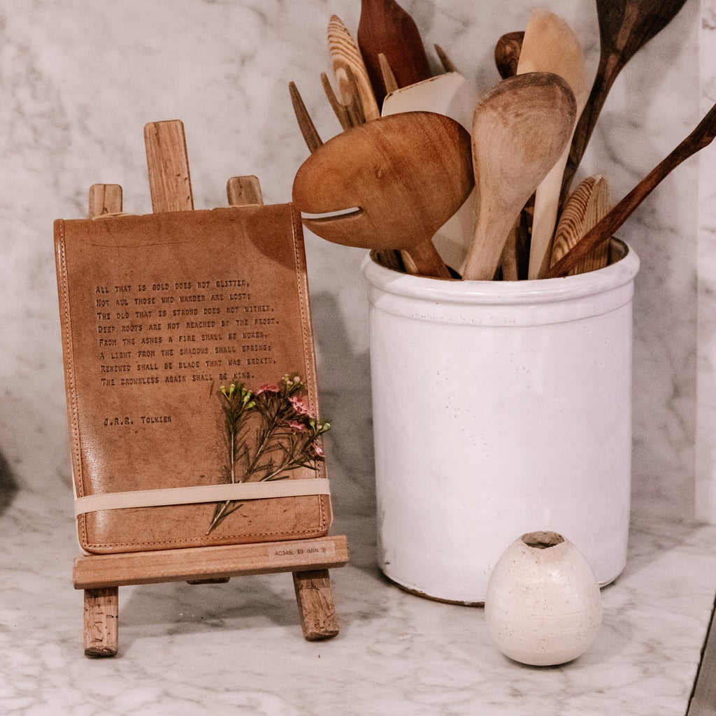 Signature Leather Journals - Maple