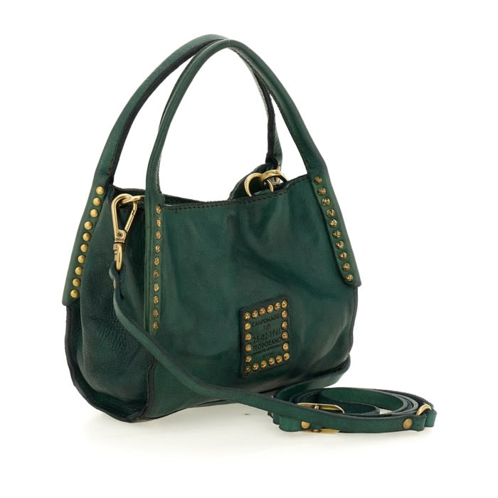 Shopping Cowhide Bag w/ Studs