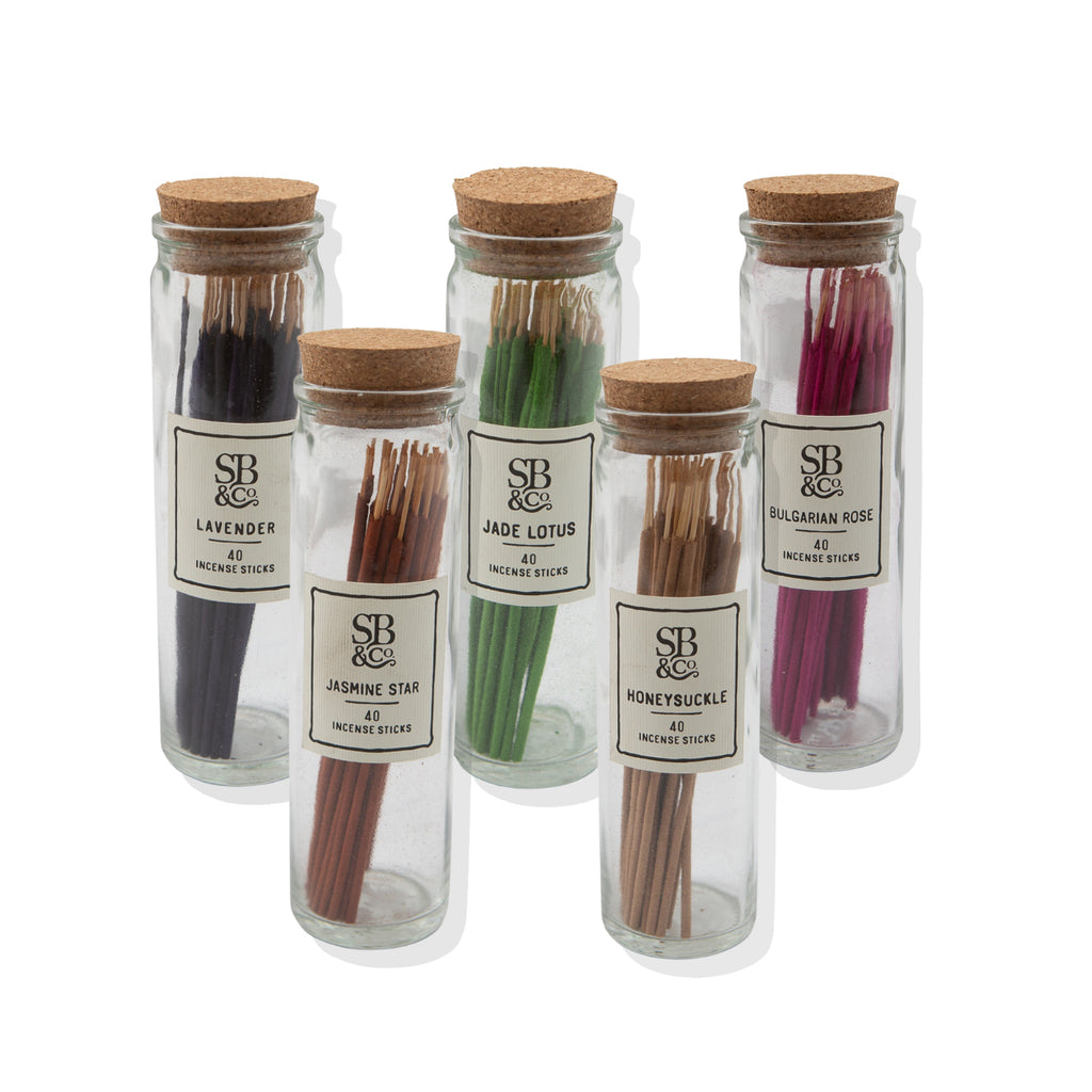 Incense in Glass Jar