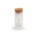 Message in a Bottle Necklace Collection - Gold Isosceles Triangle