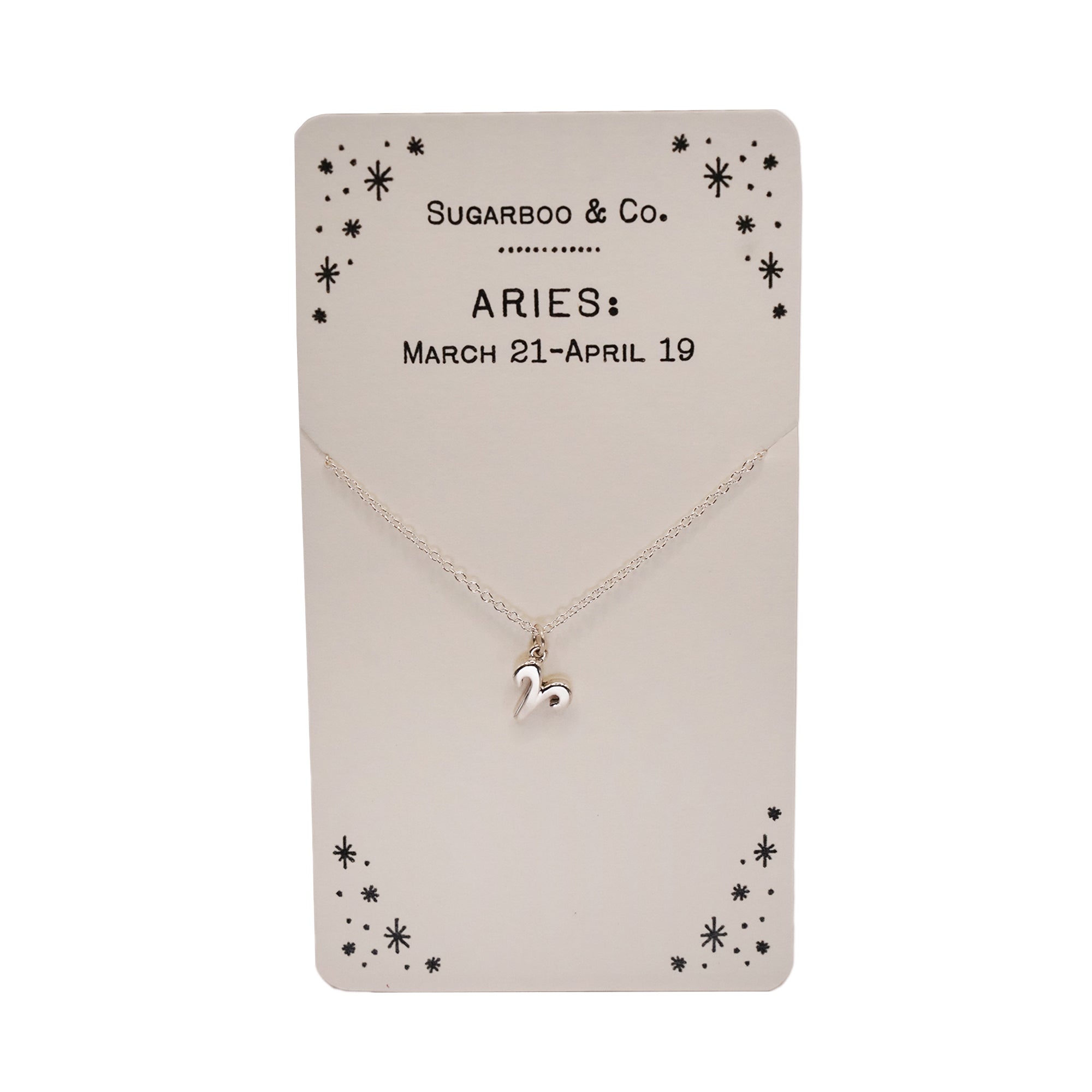 ***Zodiac Necklace Collection 1-Necklace-Aries