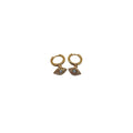 Hoop Earring - Evil Eye Opal