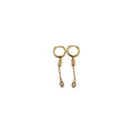 Opal Marquise Hoop Earring