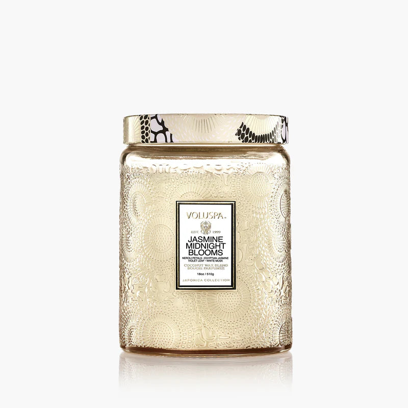 Jasmine Midnight Blooms Candle, 18oz