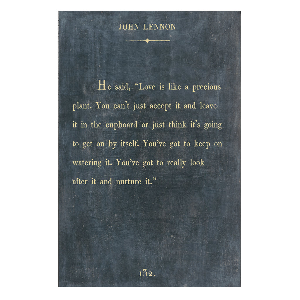 John Lennon Art Print - Book Collection