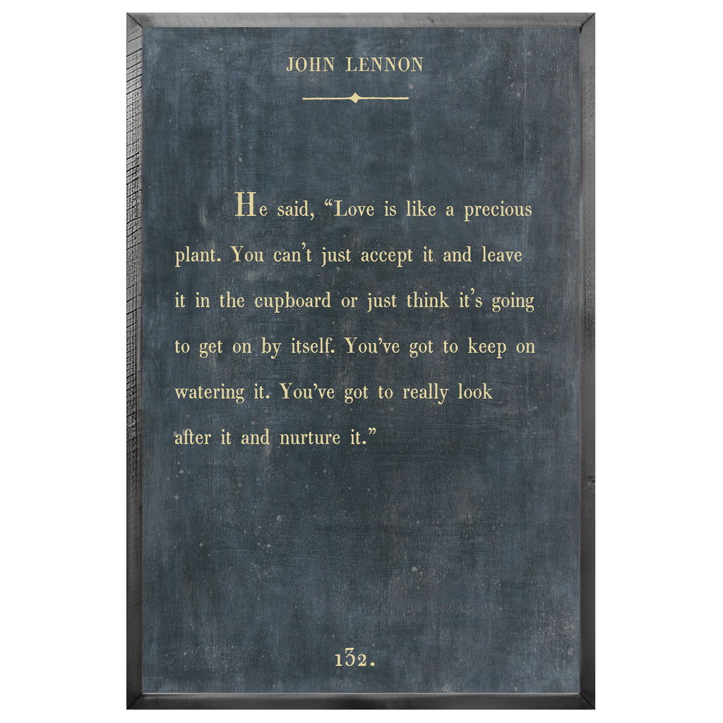 John Lennon Art Print - Book Collection