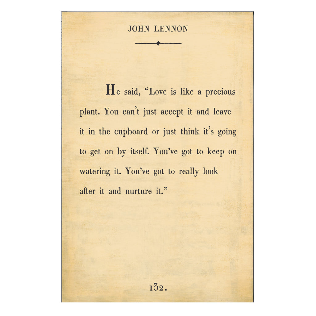 John Lennon Art Print - Book Collection