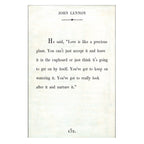 John Lennon Art Print - Book Collection