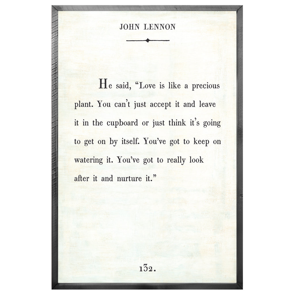 John Lennon Art Print - Book Collection