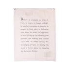 Believe In Yourself Canvas Wall Hanging 31.5" x 40"