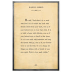 Kahlil Gibran Art Print - Book Collection