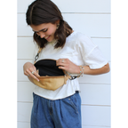 Braided Strap Small Bag Honey