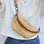Braided Strap Small Bag Honey