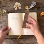 We Would Be Together Leather Bookmark