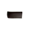 Light Up My World Leather Lighter Cover - Chocolate