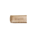Little Spark Leather Lighter Cover - Bone