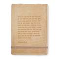 Remember When Signature Leather Journal - Honey