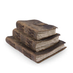 Scratched Leather Journals - Brown