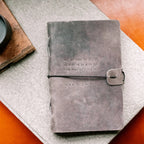 J.R.R. Tolkien Artisan Leather Journal - Charcoal